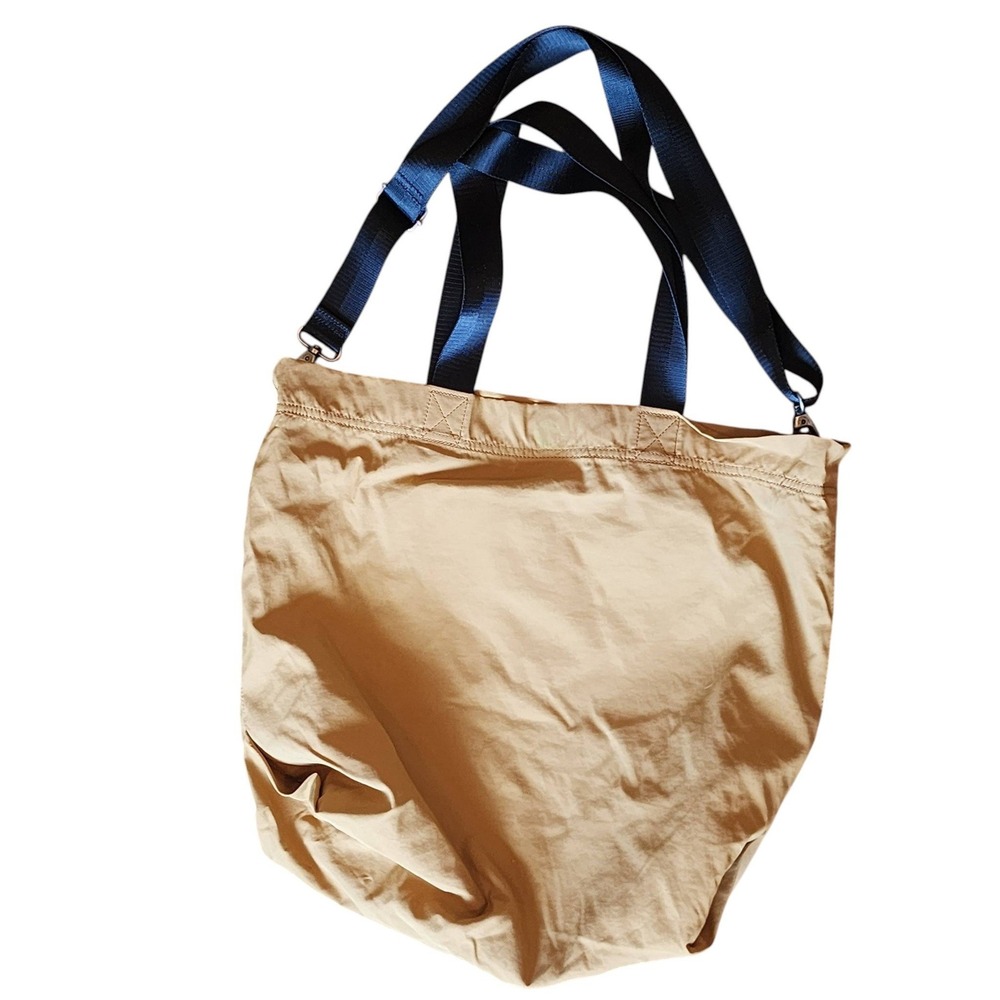 Athleta All About Tote Bag XL Gym Travel Work Spiced Turmeric Mustard Yellow - Picture 8 of 11